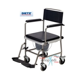 Tuvaletli ve Tekerlekli Hasta Transfer Sandalyesi